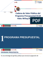 Cadena de Valor Publico PP 118 - 2022