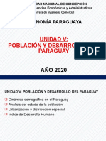 Unidad V: Población Y Desarrollo Del Paraguay: Economía Paraguaya