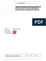 Padronização de críticas de arquivos fiscais