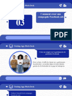 Comment Creer Une Compagnie Facebook Ads: Texting App Pitch Deck