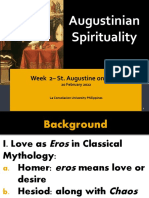 MidtermWeek 23 St. Augustine On LOVE