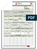 Ficha de Diagnostico Inicial para Alumnos de Nuevo Ingreso 2015 1