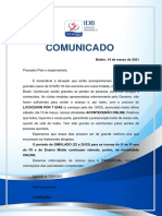 Comunicado 