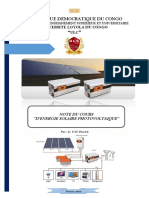 Note de Cours E. Solaire PV