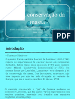 Lei Da Conservação Da Massa