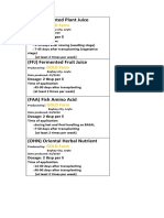 Fermented Plant Juice, Fruit Juice, Fish Amino Acid, Herbal Nutrient Guide