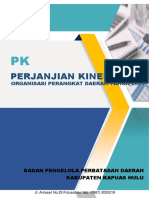 PK Perjanjian Kinerja BPPD Kapuas Hulu 2021