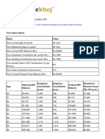 Advisorkhoj Employees Provident Fund Calculator