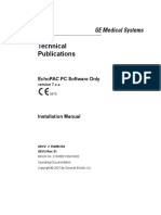 GE EchoPAC PC Software Installation Manual