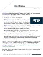 30 Ejemplos de La Quimica en La Vida Cotidiana