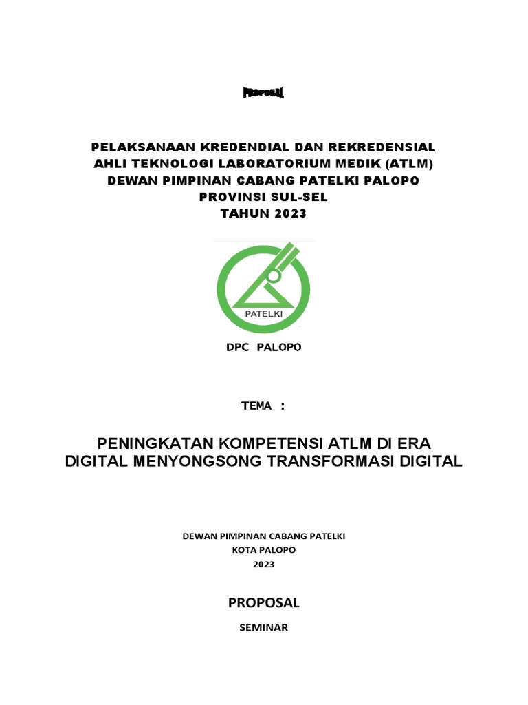 Proposal Seminar Pdf