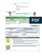 Sesión de Aprendizaje 06 de Octubre 5º-6º