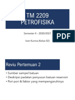 Petrofisika TM2209 W3