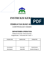 CORP PRODU 2011 0028 IK Pembuatan Bundwall Rev 0 - Revisi - Terjemahan