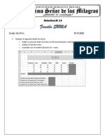 Práctica 15: Suma de frutas en Excel