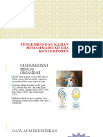 Paparan Tema Kajian Muhammadiyah Mutakhir