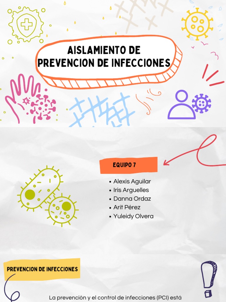 Prevención De Infecciones Pdf Lavado De Manos Alimentos