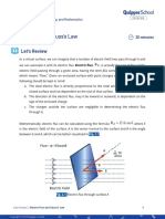 Electric Flux and Gauss's Law Lab Worksheet