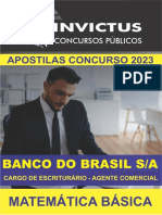 Concurso Banco Do Brasil 2023 - Apostila de Matemática Básica - InVICTUS