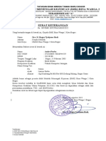 Surat Keterangan Daftar Bintara