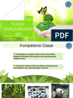 Pertumbuhan Dan Perkembangan