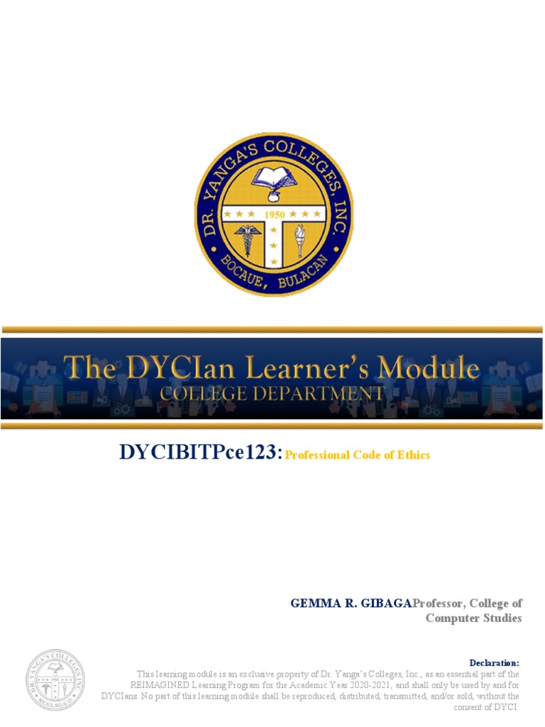 PCE123 Module+4 GemmaGibaga | PDF | Intellectual Property | Patent