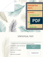 Parametric Tests Explained