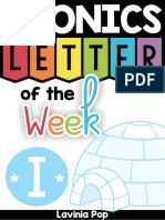 LetteroftheWeek I