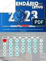 Calendário Letivo 2023 OFICIAL