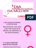 8 curiosidades sobre o Dia Internacional da Mulher