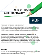 How Tourism and Hospitality Impacts Economies