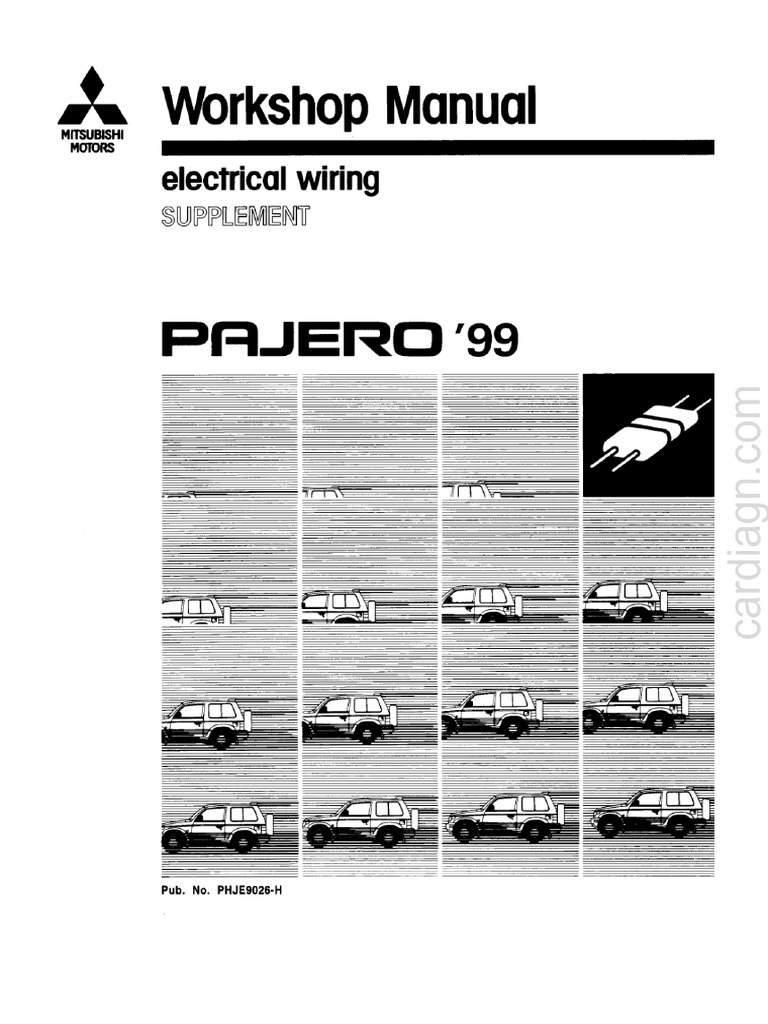 Pajero 1999 Wiring Diagram PDF