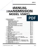 Manual Transmission V5MT1