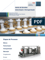 1.mistura, Pasteurização e Homogeneização