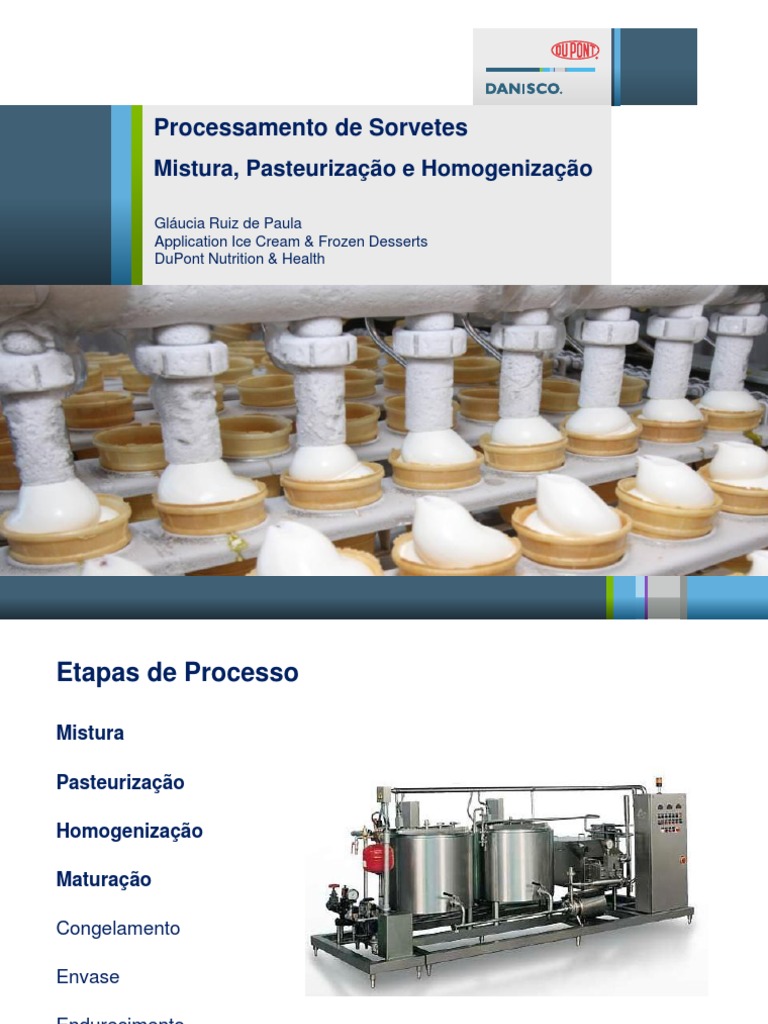 1.mistura, Pasteurização e Homogeneização | PDF | Calor | Leite