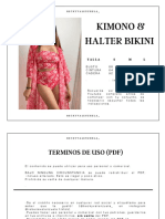 Patrón Bikini y Kimono L