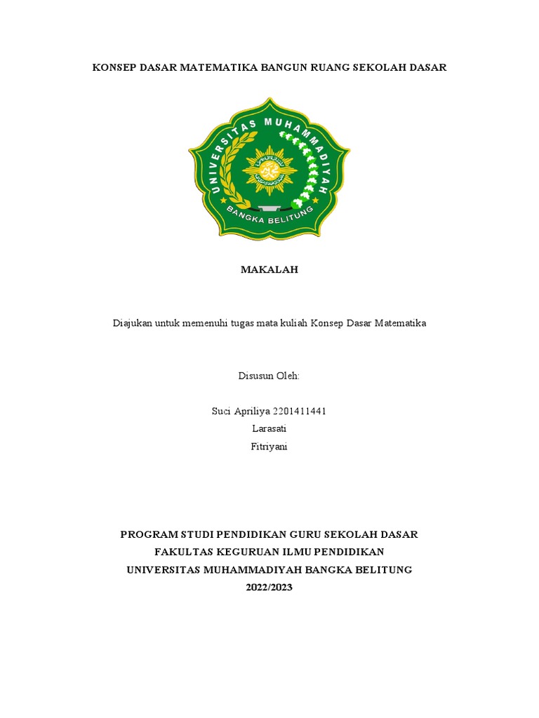 Konsep Dasar Matematika
