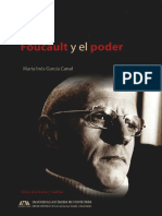 Foucault y el poder María Inés garcía Canal