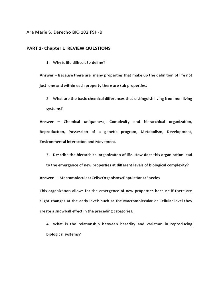 Bio Assignment Pdf Mitosis Cell Biology