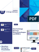 2022-03-10 - Data Exchange Between Rhino - Grasshopper and RFEM 6