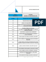 Lista de Chequeo - Proceso Formación Técnica Laboral