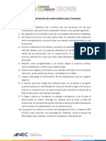 10 Mandamientos de Autocuidado