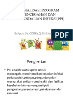 Sosialisasi Program Pencegahan Dan Pengendalian Infeksi (Ppi) Baru Sekali