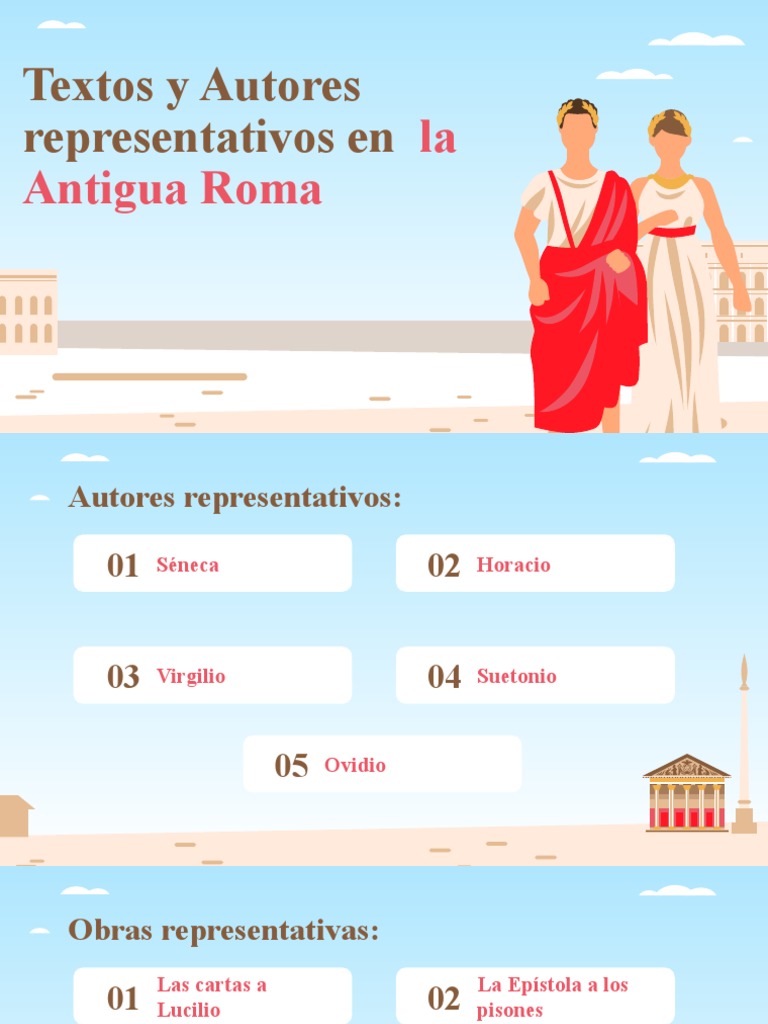 Antigua Roma Literatura | PDF | Horacio | Séneca El Joven