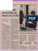 Congreso Señala Débil Protección de Datos en El OIJ