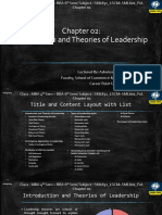 Chapter 02 Introduction and Theories of Leadership-1