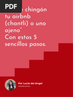 "Renta Chingón Tu Airbnb o Uno Ajeno" - Con Estos 5 Sencillos Pasos.