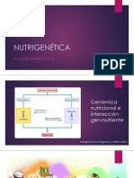 Nutrigenética y nutrigenómica