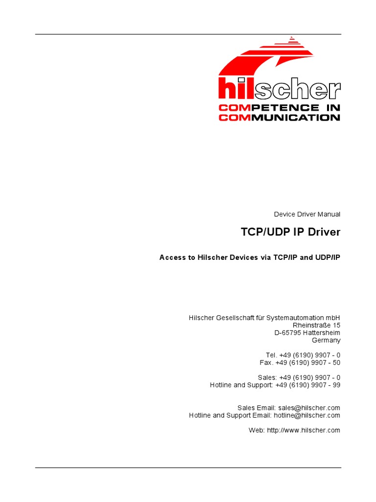 DRV Ip | PDF | Network Socket | Transmission Control Protocol