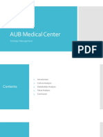 AUB Medical Center: Strategic Management